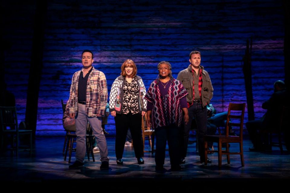 "Come From Away," which premiered Sept. 10 on Apple TV+, is a live film recording of the 2015 musical by the same name and fictionalizes the real story about planes diverted to Gander, Newfoundland, immediately following the 9/11 terrorist attacks.