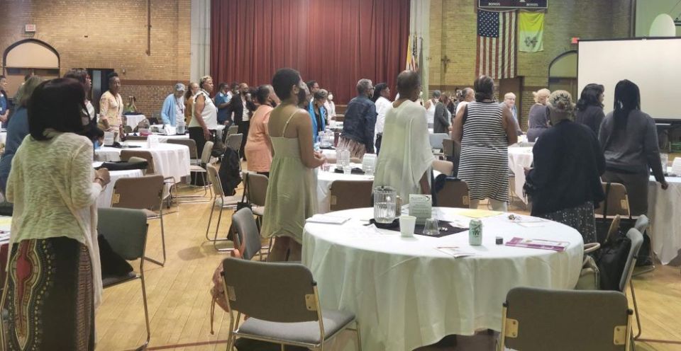 About 150 people participated in the Archdiocese of Detroit's Black Catholic Women's Conference on Aug. 20. The event's theme was "Embracing the Light of Christ." (Photos by Valaurian Waller, courtesy of Detroit Catholic)