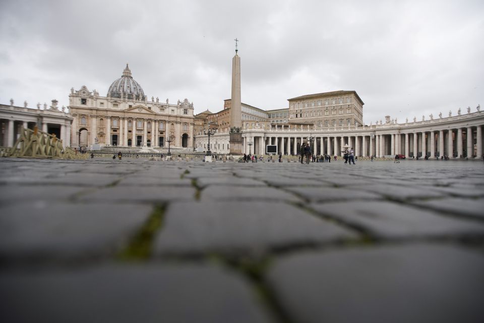 A view of St. Peter's Square at the Vatican on March 6, 2020. (AP Photo/Andrew Medichini) A view of St. Peter's Square at the Vatican on March 6, 2020. (AP Photo/Andrew Medichini)