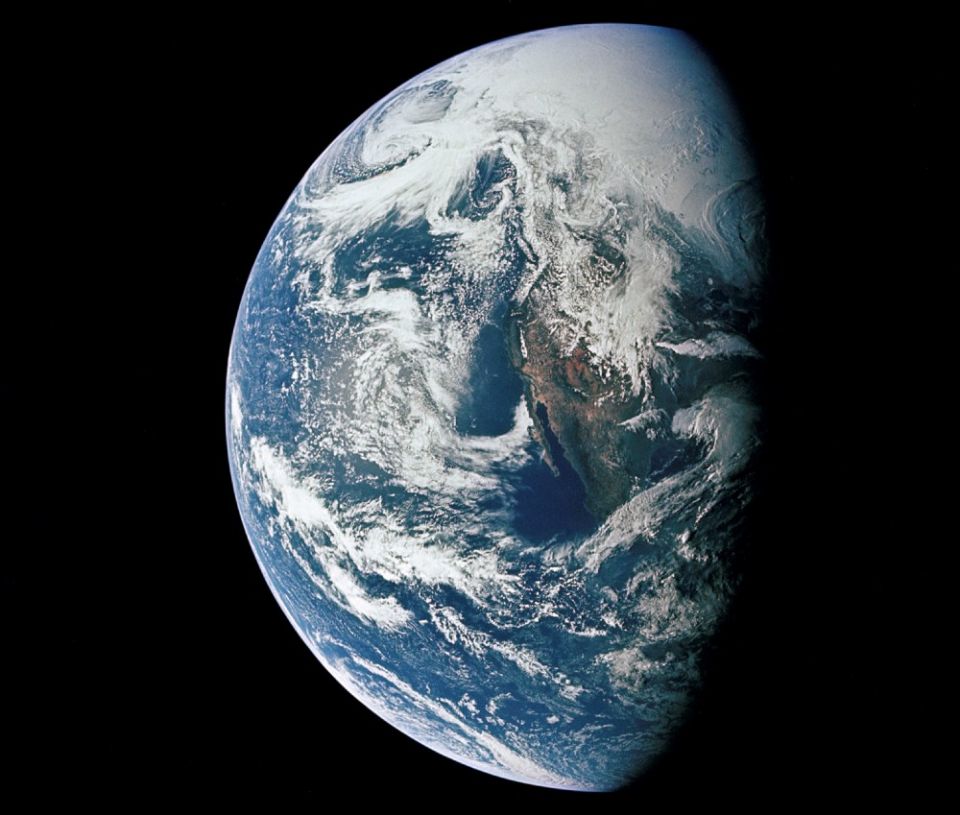 A view of Earth as seen from the Apollo 13 spacecraft during its journey home on April 17, 1970 (Wikimedia Commons/NASA) A view of Earth as seen from the Apollo 13 spacecraft during its journey home on April 17, 1970 (Wikimedia Commons/NASA)