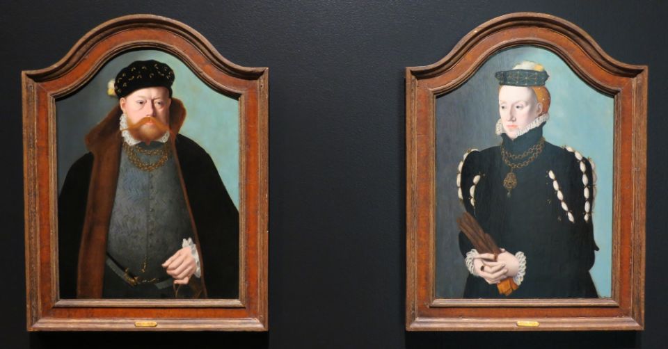 Barthel Bruyn the Younger (German, circa 1530–1607/10), "Portrait of a Gentleman" and "Portrait of a Lady," both circa 1555-65, oil on panel (Utah Museum of Fine Arts) Barthel Bruyn the Younger (German, circa 1530–1607/10), "Portrait of a Gentleman" and "Portrait of a Lady," both circa 1555-65, oil on panel (Utah Museum of Fine Arts)