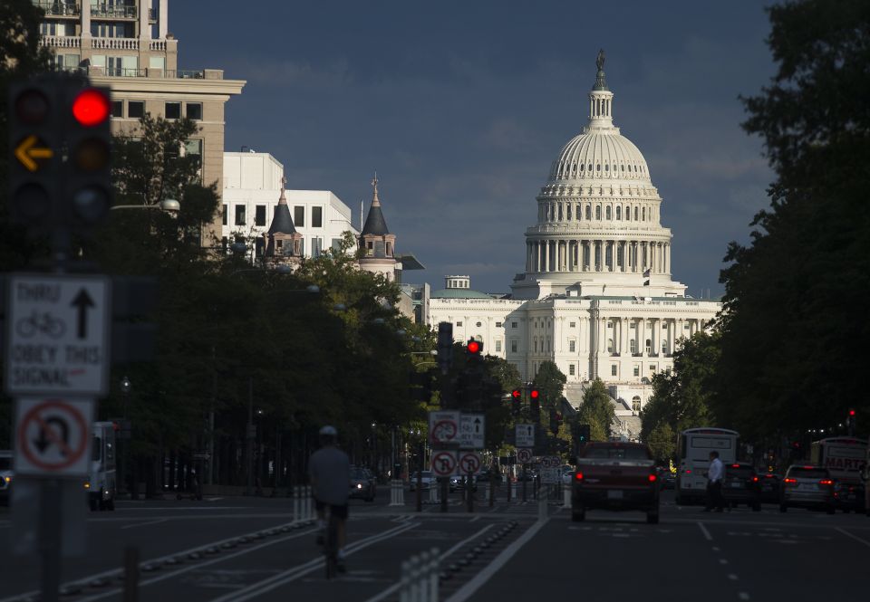 The U.S. Capitol is seen in Washington, D.C., Oct. 5. (CNS/Tyler Orsburn)