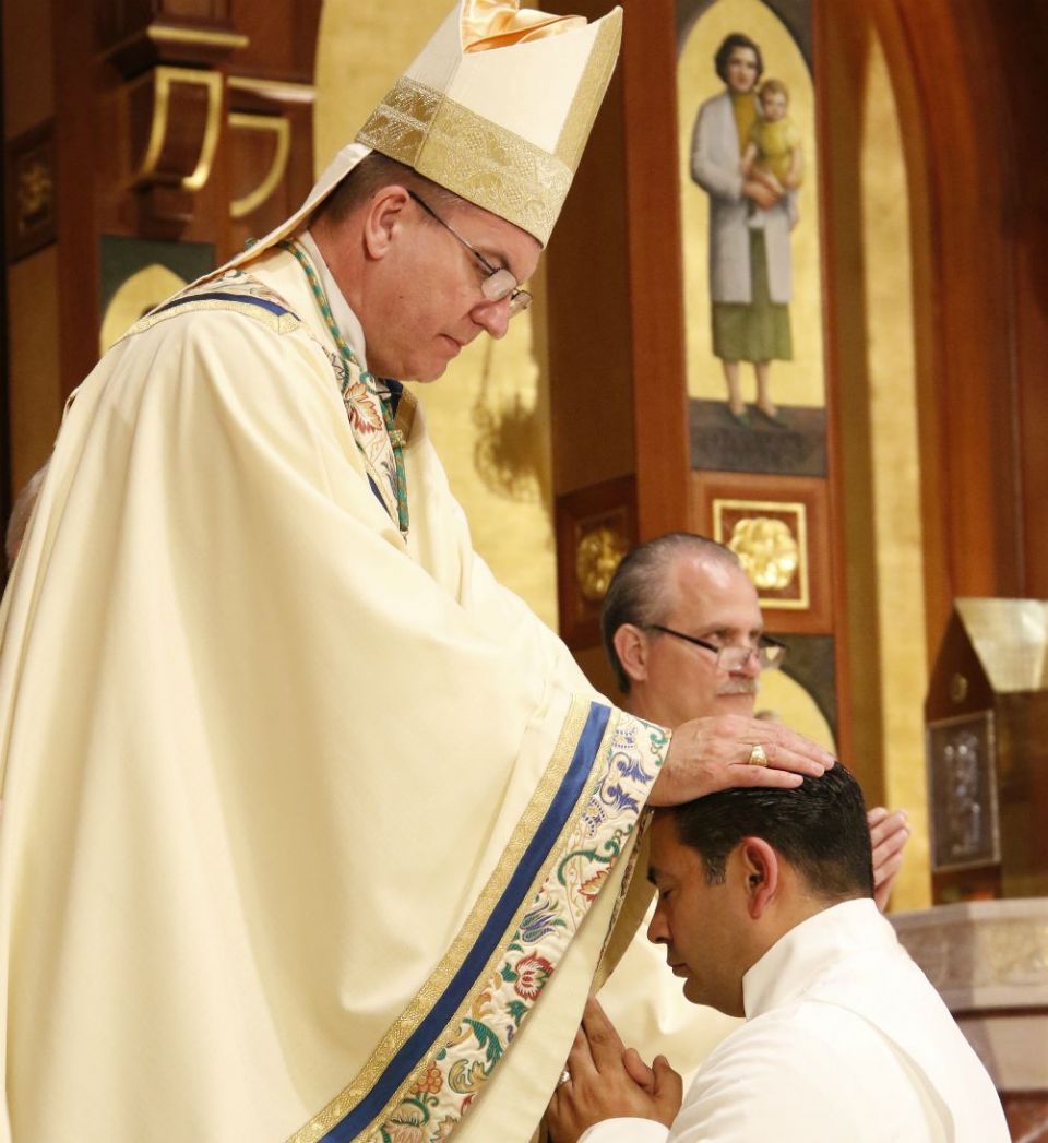 Bishop John Barres and Deacon Ralph Colon Bishop John Barres and Deacon Ralph Colon