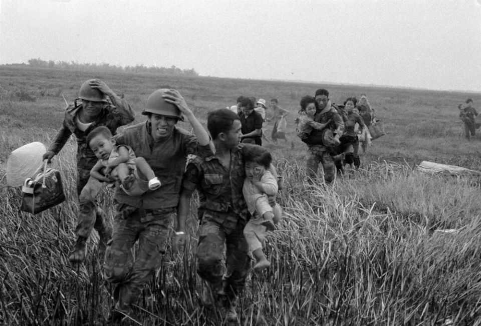 scene from "The Vietnam War" documentary scene from "The Vietnam War" documentary
