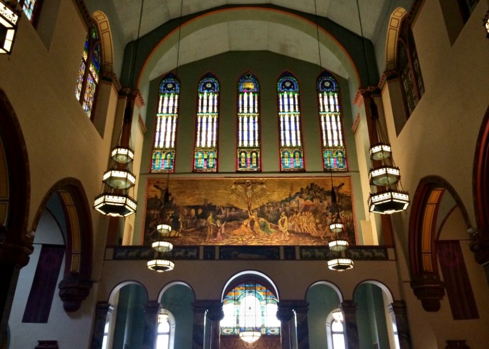 The interior of the Church of St. Paul the Apostle in Manhattan, New York (Wikimedia Commons/Paulo JC Nogueira) The interior of the Church of St. Paul the Apostle in Manhattan, New York (Wikimedia Commons/Paulo JC Nogueira)
