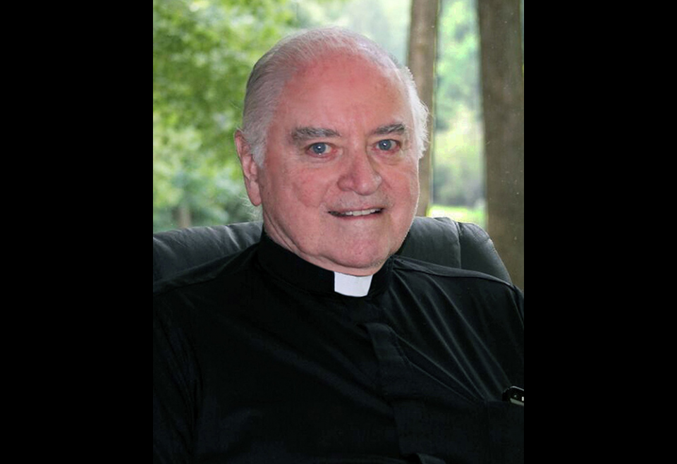 Fr. John Catoir, president and founder of St. Jude Media Ministry, is pictured in an undated photo. He died April 7, at age 90. He also was a nationally syndicated columnist and a former director of The Christophers. (CNS/Courtesy of Patricia Martin) Fr. John Catoir, president and founder of St. Jude Media Ministry, is pictured in an undated photo. He died April 7, at age 90. He also was a nationally syndicated columnist and a former director of The Christophers. (CNS/Courtesy of Patricia Martin)