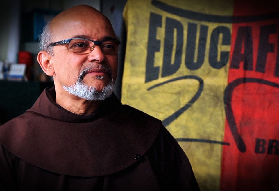 Fr. David Santos, a longtime activist for Black rights in Brazil and the founder of Educafro (USP Imagens/Marcos Santos)