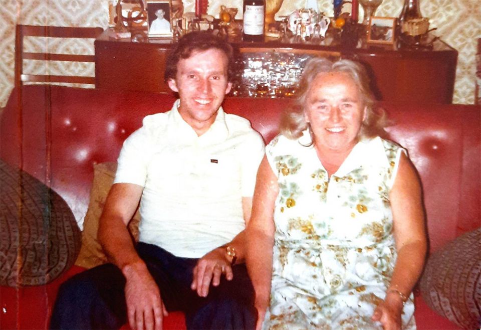 Patrick Joseph Haverty and his birth mother Eileen Haverty in 1977, the first time they met (Courtesy of Patrick Joseph Haverty) Patrick Joseph Haverty and his birth mother Eileen Haverty in 1977, the first time they met (Courtesy of Patrick Joseph Haverty)