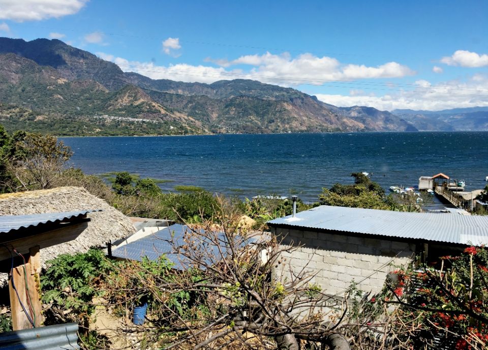 Another view from Maria Feliciana's retreat center in San Juan, on Lake Atitlán (Mary Ann McGivern)