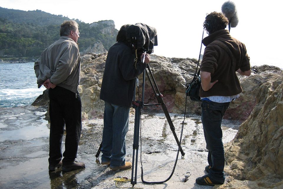 Filming of "Journey of the Universe" took place across the island of Samos in Greece and was led by director David Kennard. (Courtesy of Journey of the Universe)