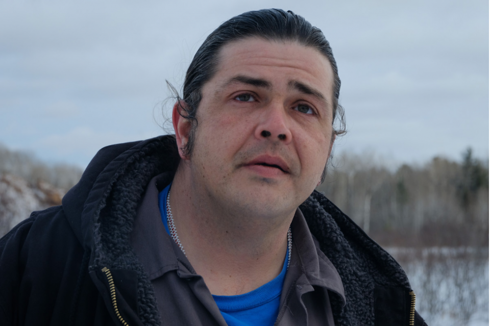 Jason Goward, citizen of the Fond du Lac tribe, quit his job working for construction on Enbridge Line 3 after realizing his was hurting his community and land. (Photo by Mary Annette Pember, Indian Country Today)