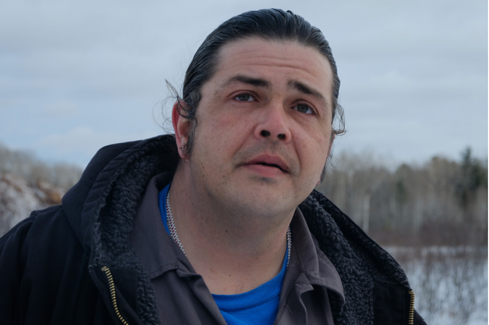 Jason Goward, citizen of the Fond du Lac tribe, quit his job working for construction on Enbridge Line 3 after realizing his was hurting his community and land. (Photo by Mary Annette Pember, Indian Country Today) Jason Goward, citizen of the Fond du Lac tribe, quit his job working for construction on Enbridge Line 3 after realizing his was hurting his community and land. (Photo by Mary Annette Pember, Indian Country Today)