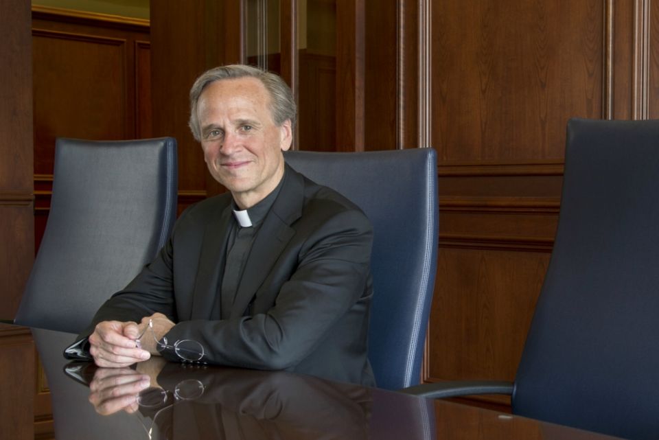University of Notre Dame President and Holy Cross Fr. John Jenkins (Provided photo) University of Notre Dame President and Holy Cross Fr. John Jenkins (Provided photo)
