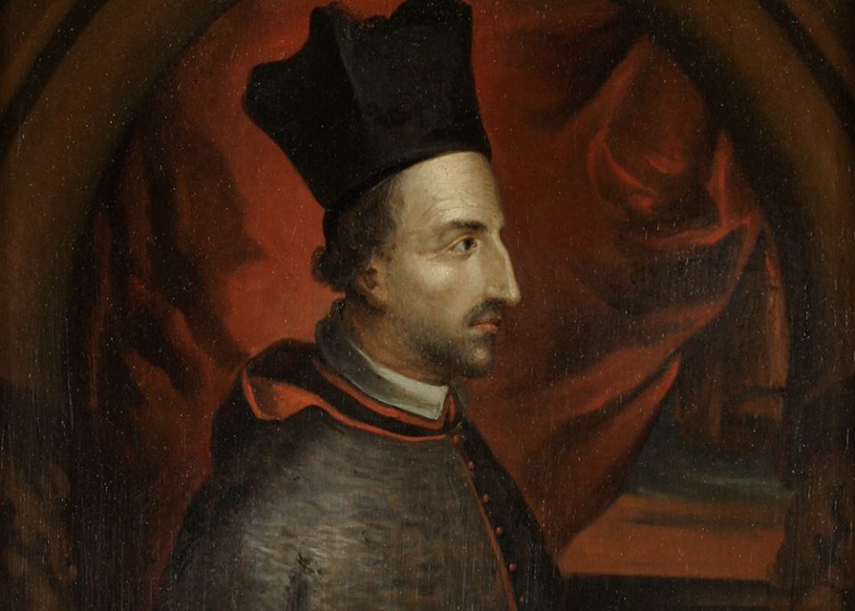 Detail of a portrait of Cornelius Jansen (1585-1638), painted circa 1700 (Wikimedia Commons/Museum Catharijneconvent/Ruben de Heer) Detail of a portrait of Cornelius Jansen (1585-1638), painted circa 1700 (Wikimedia Commons/Museum Catharijneconvent/Ruben de Heer)