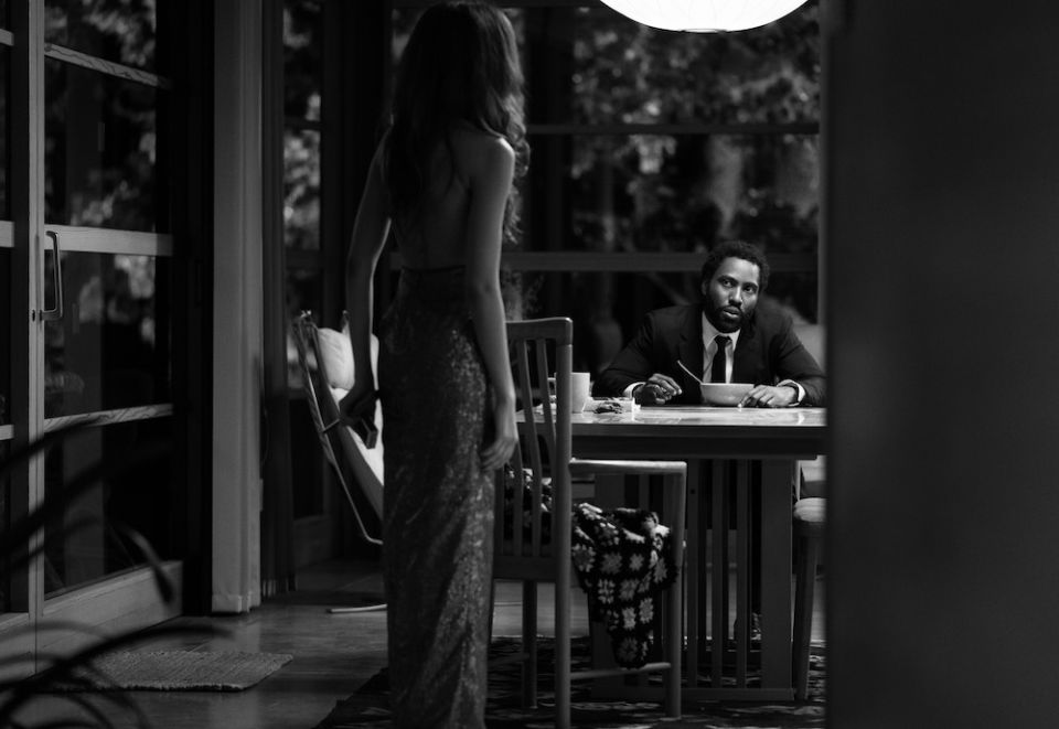 Zendaya as Marie, left, and John David Washington as Malcolm in a scene from "Malcolm & Marie" (Netflix/Dominic Miller) Zendaya as Marie, left, and John David Washington as Malcolm in a scene from "Malcolm & Marie" (Netflix/Dominic Miller)