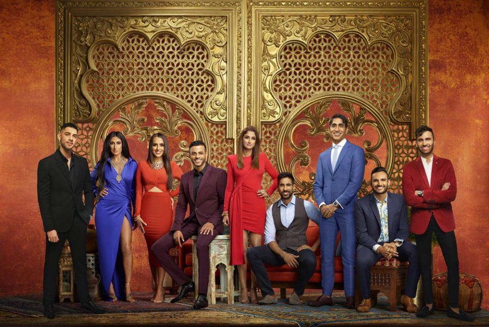The cast of "Family Karma" includes (left to right) Rishi Karamchandani, Bali Chainani, Monica Vaswani, Brian Benni, Anisha Ram, Amrit Kapai, Vishal Parvani, Shaan Patel, Dillon Patel. (Courtesy of Bravo/Juan Manuel Garcia/Tommy Garcia) The cast of "Family Karma" includes (left to right) Rishi Karamchandani, Bali Chainani, Monica Vaswani, Brian Benni, Anisha Ram, Amrit Kapai, Vishal Parvani, Shaan Patel, Dillon Patel. (Courtesy of Bravo/Juan Manuel Garcia/Tommy Garcia)