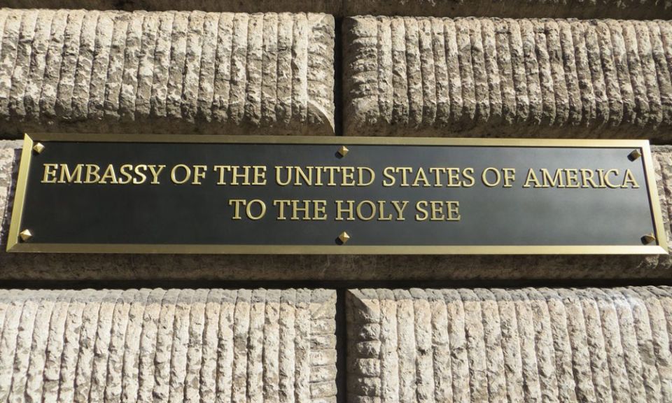 The U.S. Embassy to the Holy See in Rome (U.S. Embassy to the Holy See) The U.S. Embassy to the Holy See in Rome (U.S. Embassy to the Holy See)