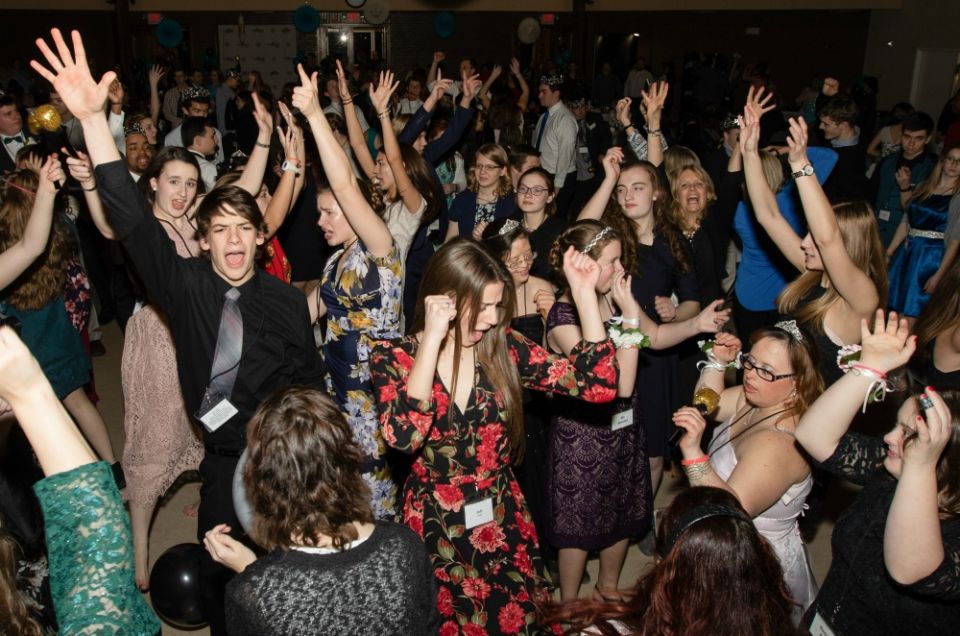 The dance floor is hopping at the Night to Shine event Feb. 8 at All Saints Parish in Manassas, Virginia. (Arlington Catholic Herald/Joe Cashwell) The dance floor is hopping at the Night to Shine event Feb. 8 at All Saints Parish in Manassas, Virginia. (Arlington Catholic Herald/Joe Cashwell)