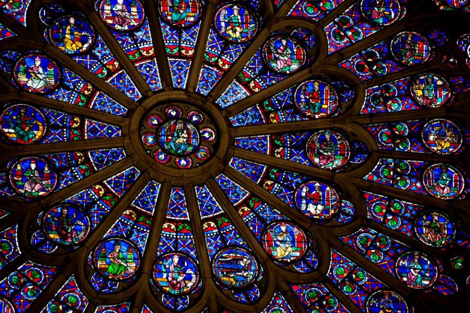 The north rose window at Notre Dame Cathedral in Paris (Flickr/Bradley Weber) The north rose window at Notre Dame Cathedral in Paris (Flickr/Bradley Weber)