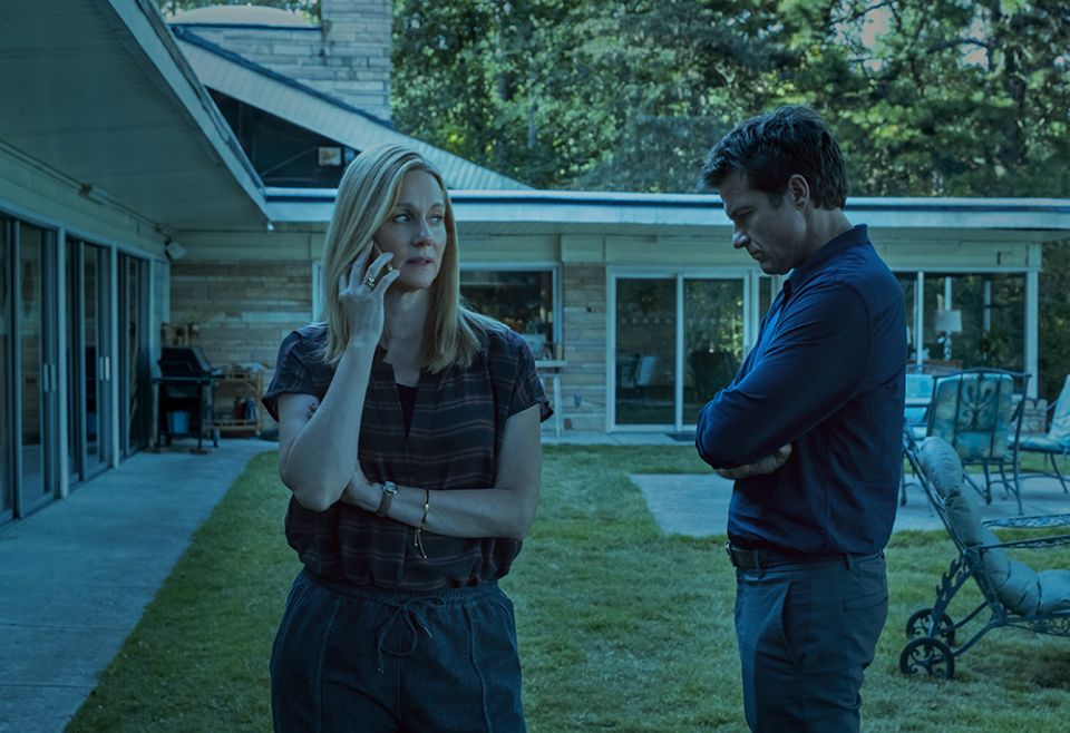 Laura Linney as Wendy Byrde and Jason Bateman as Marty Byrde in Season Three of "Ozark" (Courtesy of Netflix © 2020) Laura Linney as Wendy Byrde and Jason Bateman as Marty Byrde in Season Three of "Ozark" (Courtesy of Netflix © 2020)