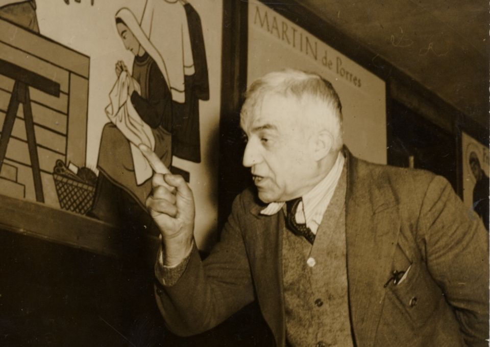 Peter Maurin in the 1930s (Courtesy of the Department of Special Collections and University Archives, Marquette University Libraries) Peter Maurin in the 1930s (Courtesy of the Department of Special Collections and University Archives, Marquette University Libraries)