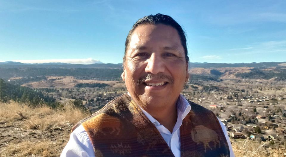 Native Americans are on the front lines of climate change, says James Rattling Leaf of the Rosebud Sioux tribe . (Courtesy photo)