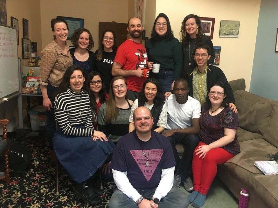 2019's Re/Generators gather during their spring 2019 retreat in New York City. (Call to Action) 2019's Re/Generators gather during their spring 2019 retreat in New York City. (Call to Action)