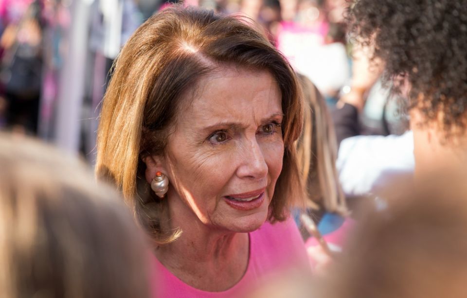 Minority Leader Nancy Pelosi attends a rally to defend the Affordable Care Act at the U.S. Capitol in Washington, D.C., June 28. (Wikimedia Commons/Mobilus In Mobili)