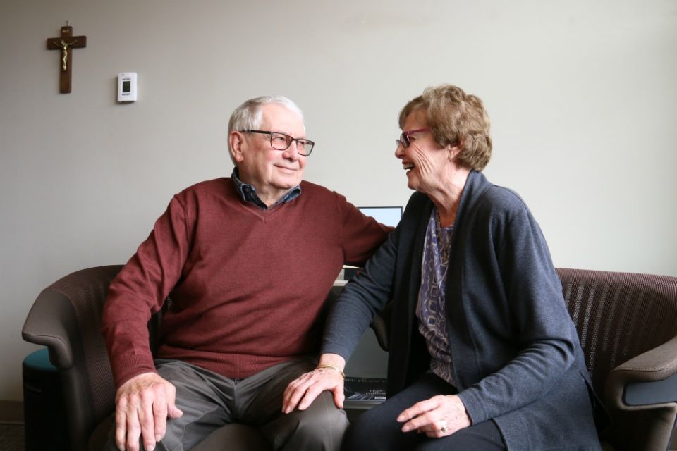 Married 60 years, Stan and Marilyn Pidsadny have volunteered for the past 15 years in prison ministry. (BC Catholic/Agnieszka Krawczynski) Married 60 years, Stan and Marilyn Pidsadny have volunteered for the past 15 years in prison ministry. (BC Catholic/Agnieszka Krawczynski)
