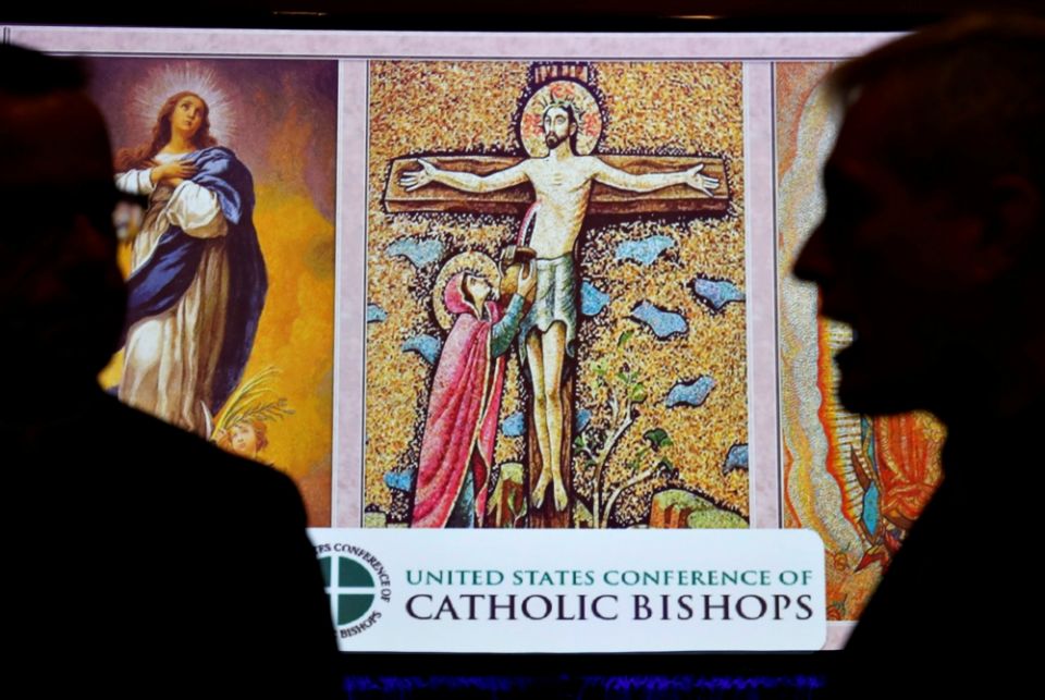 Attendees are seen Nov. 12, 2018, at the U.S. Conference of Catholic Bishops’ general assembly in Baltimore. (CNS/Reuters/Kevin Lamarque) Attendees are seen Nov. 12, 2018, at the U.S. Conference of Catholic Bishops’ general assembly in Baltimore. (CNS/Reuters/Kevin Lamarque)