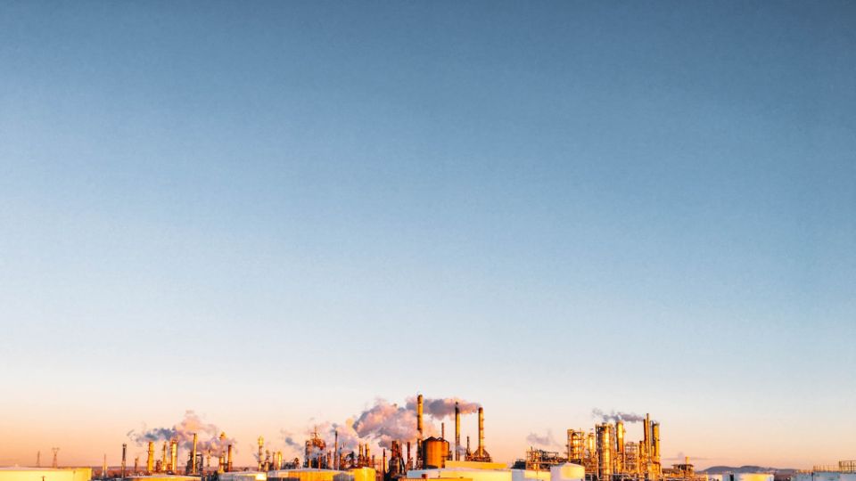 Oil refineries in Montreal, Canada. (Unsplash/Chris Liverani)