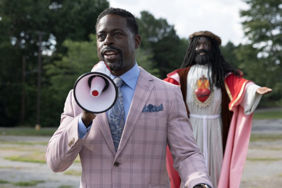 Sterling K. Brown stars as Lee-Curtis Childs in in "Honk for Jesus. Save Your Soul." (Steve Swisher/© 2021 Pinky Promise LLC)