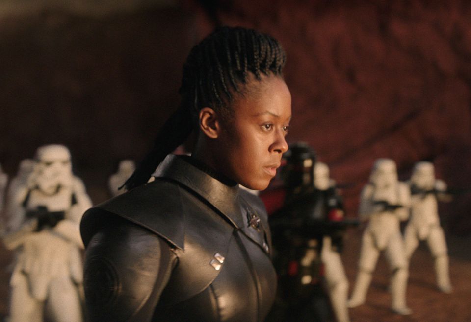 Reva (Moses Ingram) in Lucasfilm's "Obi-Wan Kenobi," exclusively on Disney+. (© 2022 Lucasfilm Ltd. & ™) Reva (Moses Ingram) in Lucasfilm's "Obi-Wan Kenobi," exclusively on Disney+. (© 2022 Lucasfilm Ltd. & ™)