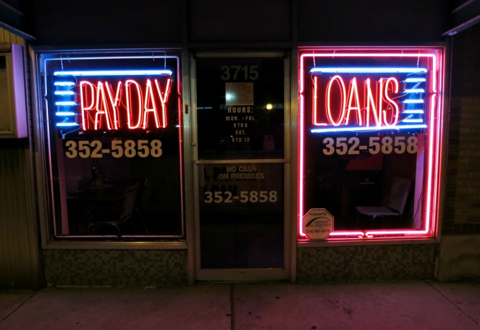 The practice of usury "humiliates and kills," Pope Francis said Feb. 3. An average payday loan in the U.S. carries an annual percentage rate of 300-500 percent, according to the Pew Charitable Trusts. (Flickr/Paul Sableman, CC BY 2.0)