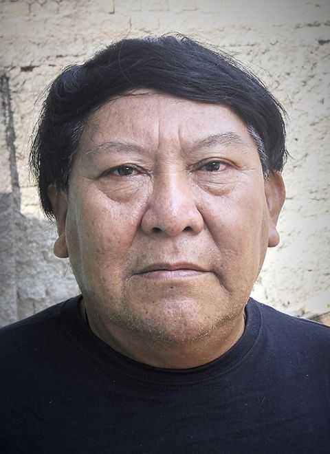 Davi Kopenawa, pictured in Boa Vista, Brazil, is a Yanomami shaman and spokesman. (CNS/Barbara Fraser) Davi Kopenawa, pictured in Boa Vista, Brazil, is a Yanomami shaman and spokesman. (CNS/Barbara Fraser)