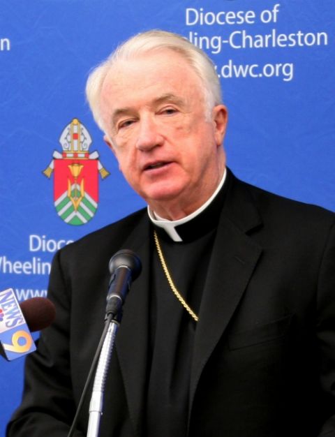 Bishop Michael Bransfield, then head of the Diocese of Wheeling-Charleston, West Virginia, is seen in a 2012 file photo. (CNS/Catholic Spirit/Tim Bishop)