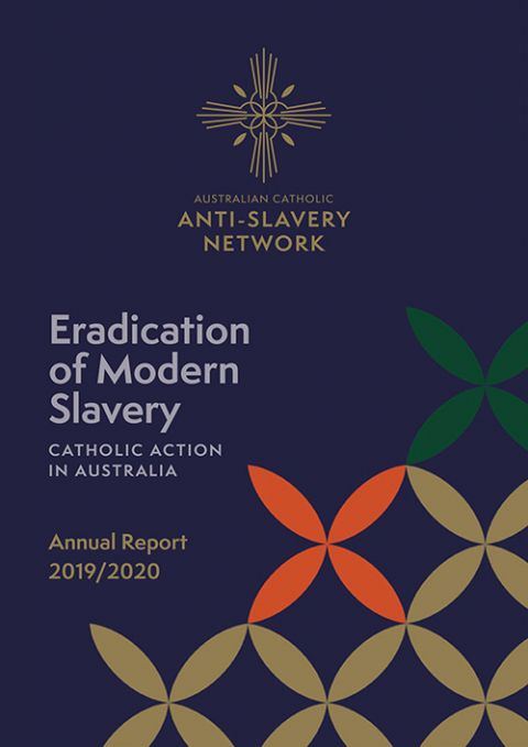 The cover of the Compendium of Modern Slavery Statements produced in 2020 by the Australian Catholic Anti-Slavery Network (CNS/Courtesy of Archdiocese of Sydney Anti-Slavery Task Force)