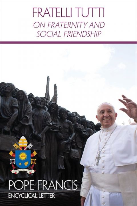 The cover of the English edition of Pope Francis' encyclical, "Fratelli Tutti, on Fraternity and Social Friendship" (CNS/U.S. Conference of Catholic Bishops)