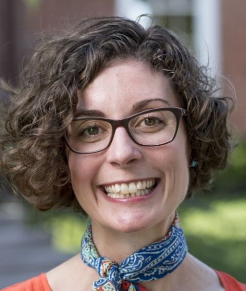 Katie Ann-Marie Bugyis is a theology professor at the University of Notre Dame who studies the history of women's roles in the Catholic Church. (Courtesy of Katie Ann-Marie Bugyis)