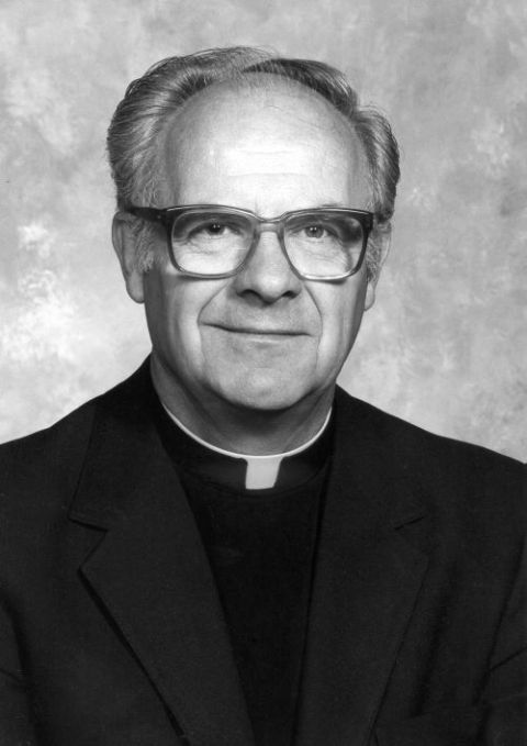 The late Archbishop Raymond G. Hunthausen of Seattle, shown in an undated photo, was an ardent critic of nuclear weapons. He died July 22, 2018; his 100th birthday is Aug. 21. (CNS/courtesy Archdiocese of Seattle)