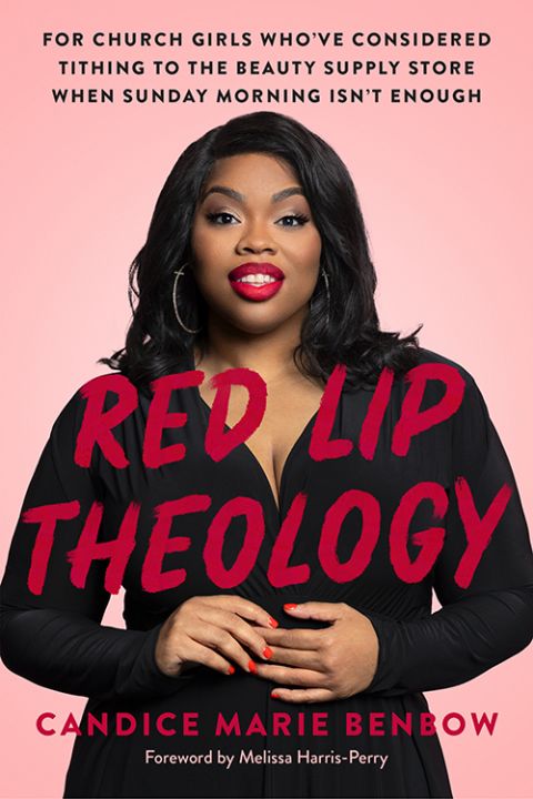 Book cover to 'Red Lip Theology' by Candice Marie Benbow