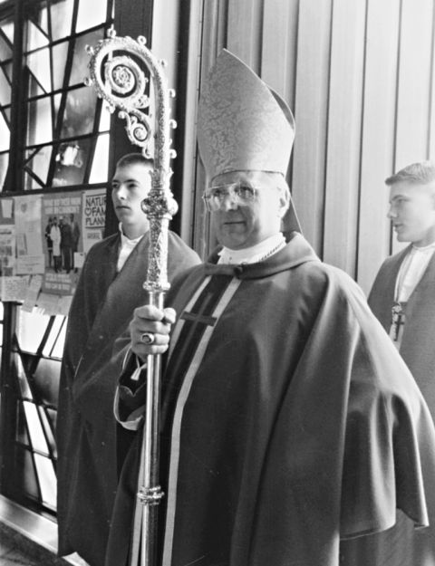 Bishop Fabian Bruskewitz in 1996 (NCR photo/Leslie Wirpsa)