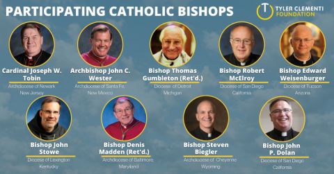 A graphic shows the signatories of "God Is on Your Side: A Statement from Catholic Bishops on Protecting LGBT Youth" as of Jan. 25. (Tyler Clementi Foundation) A graphic shows the signatories of "God Is on Your Side: A Statement from Catholic Bishops on Protecting LGBT Youth" as of Jan. 25. (Tyler Clementi Foundation)