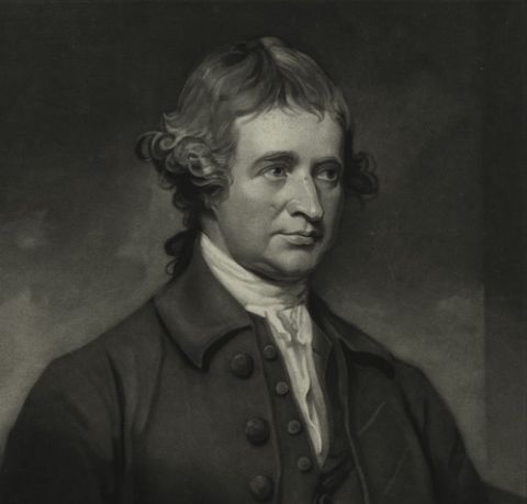 Engraving of Edmund Burke by George Romney, 1790 (New York Public Library Digital Collections/Emmet Collection of Manuscripts Etc. Relating to American History) Engraving of Edmund Burke by George Romney, 1790 (New York Public Library Digital Collections/Emmet Collection of Manuscripts Etc. Relating to American History)
