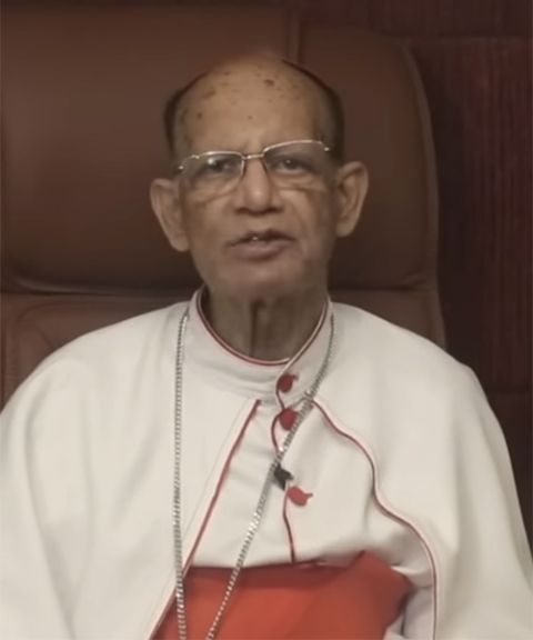 In a video posted online Aug. 7, Bombay Cardinal Oswald Gracias rebuts allegations sought to intervene in the case of Bishop Kannikadass William Antony. (NCR screenshot/YouTube/Archdiocese of Bombay)