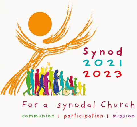 The logo for the Synod of Bishops on synodality (Courtesy of synod.va)