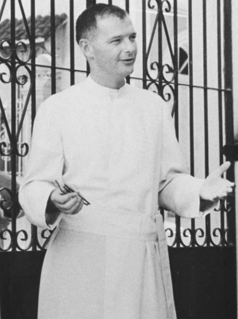 Then-Msgr. Theodore McCarrick, in a 1966 file photo (CNS)