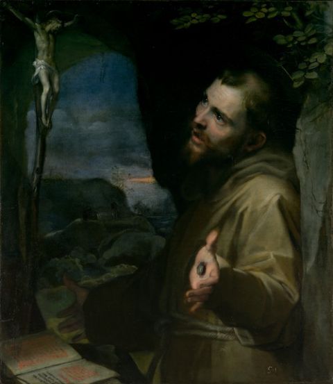 Painting of St. Francis of Assisi by Federico Barocci, circa 1600-1604 (Metropolitan Museum of Art) Painting of St. Francis of Assisi by Federico Barocci, circa 1600-1604 (Metropolitan Museum of Art)