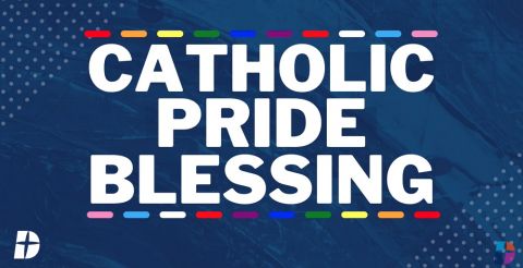 Logo for the Catholic Pride Blessing event on June 1 (NCR screenshot)
