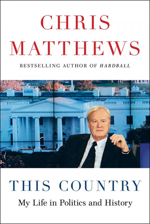 The cover to "This Country: My Life in Politics and History," Chris Matthews' new autobiography (Courtesy of Simon & Schuster)